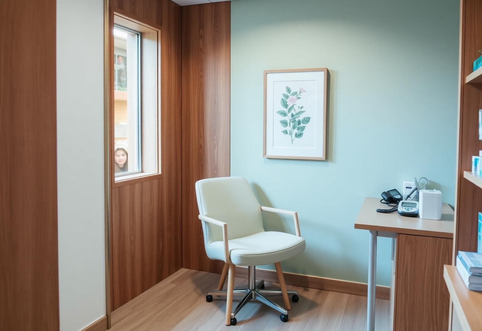 Private consultation space at the pharmacy